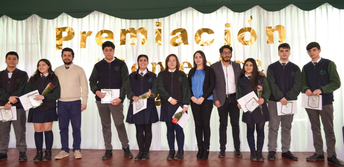 ACTO DE PREMIACION 1º SEMETRE 2018