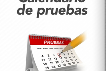 CALENDARIO DE PRUEBAS ESPECIALES , EVALUACIONES PENDIENTES