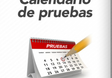 CALENDARIO DE PRUEBAS ESPECIALES , EVALUACIONES PENDIENTES